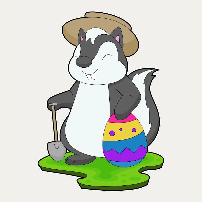 Skunk Easter Farmer
