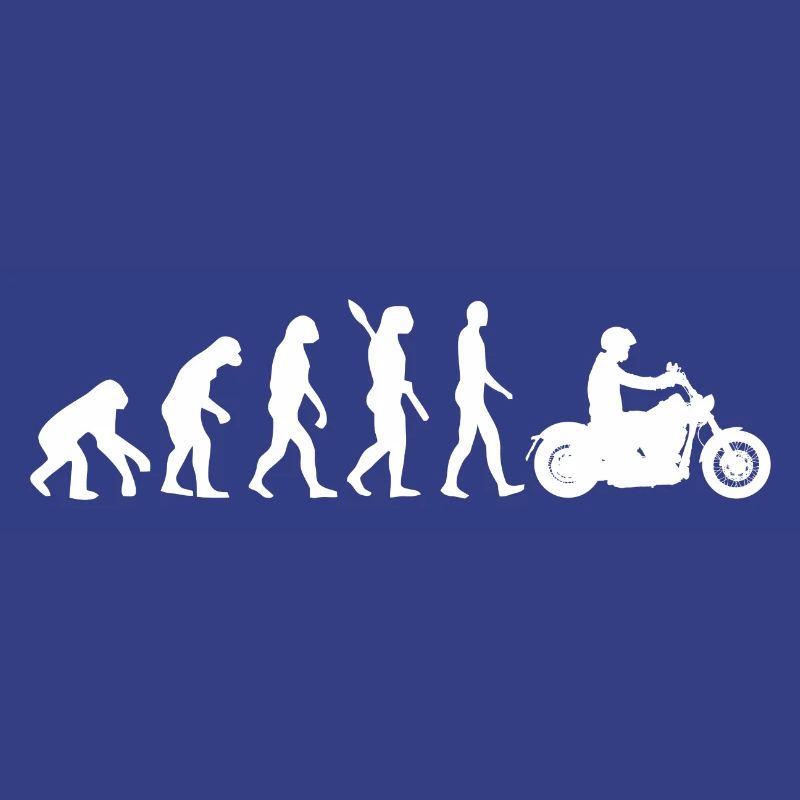 motorcycle evolution graphic