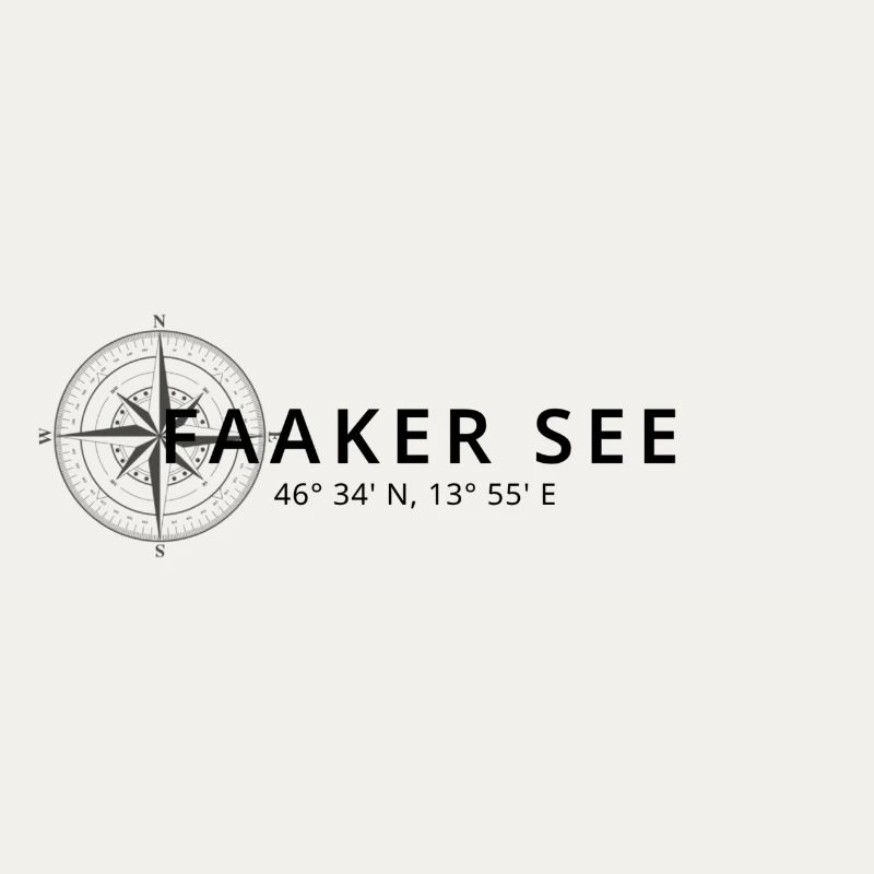Conception de la boussole Faakersee