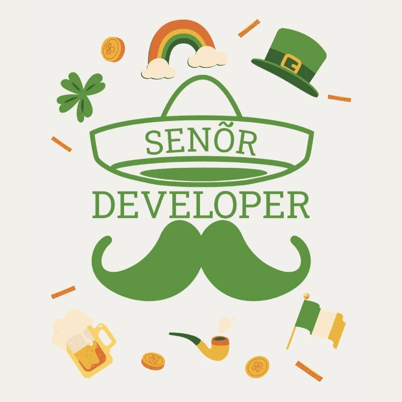 Senior Developer St Patricks Day Programmierer