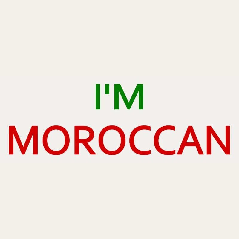 I'm moroccan