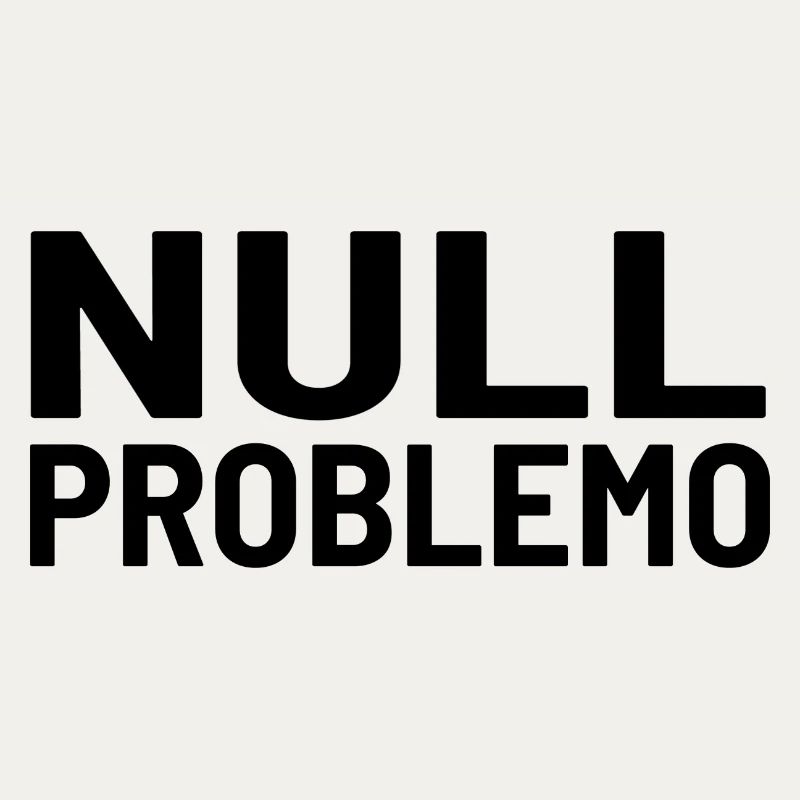 Zero problem, no problem