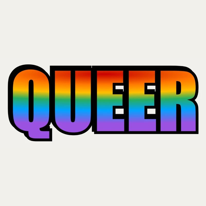 Queer LGBTQ Pride Rainbow