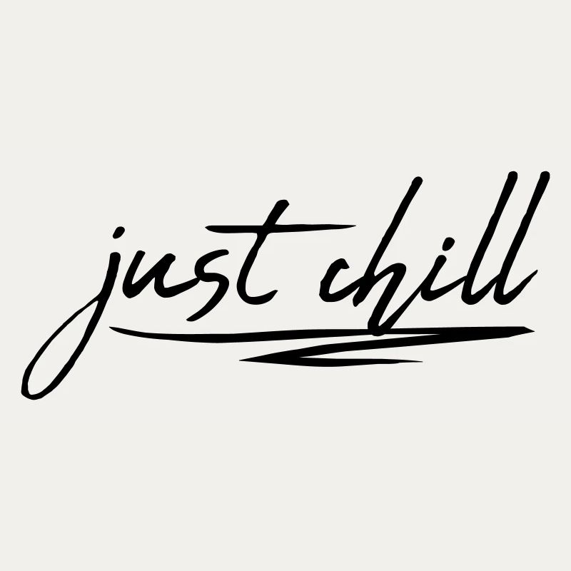 Just Chill Text Logo
