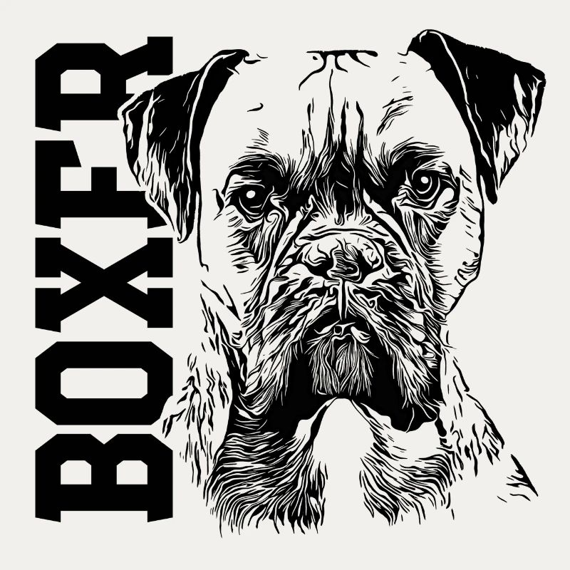 Boxer Hund Deutscher Boxer