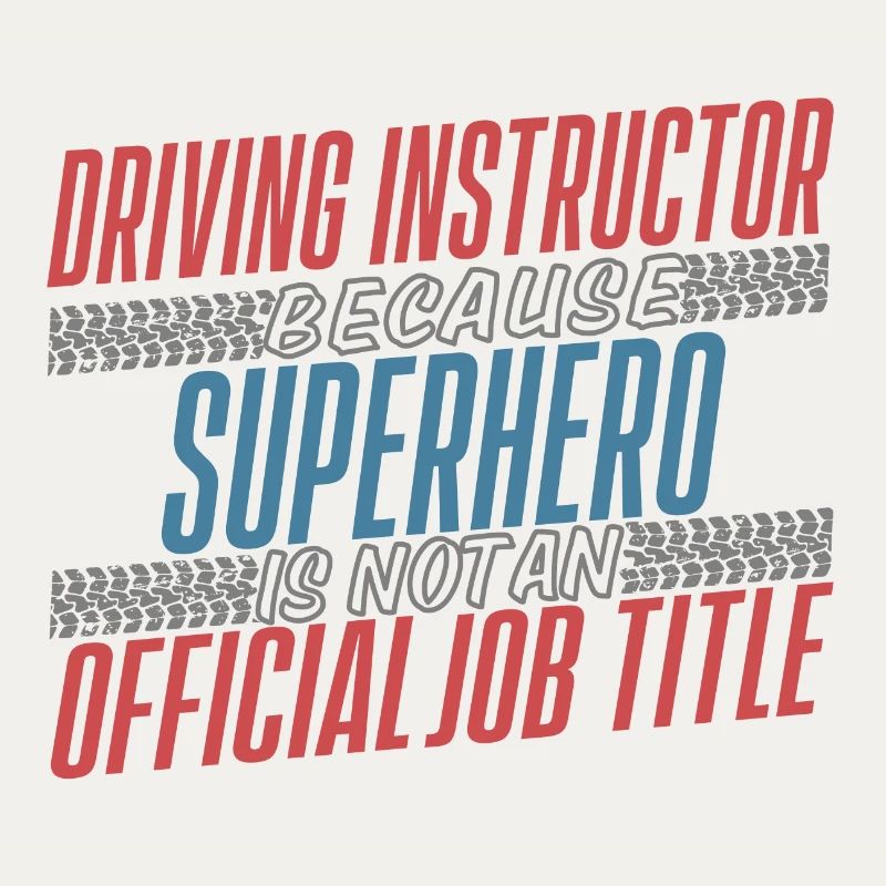 Driving Instructor Superhero Fahrschule