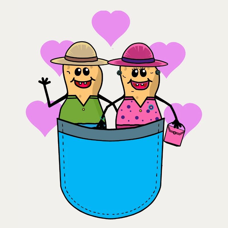 Erdnuss Ehepaar Ehemann Ehefrau Valentin