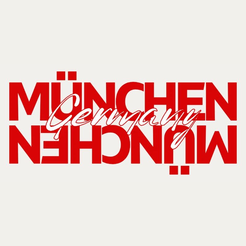 Munich Germany Script Overlay