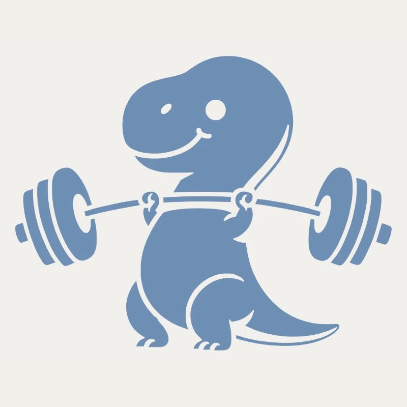 T-Rex mit Hantel Workout