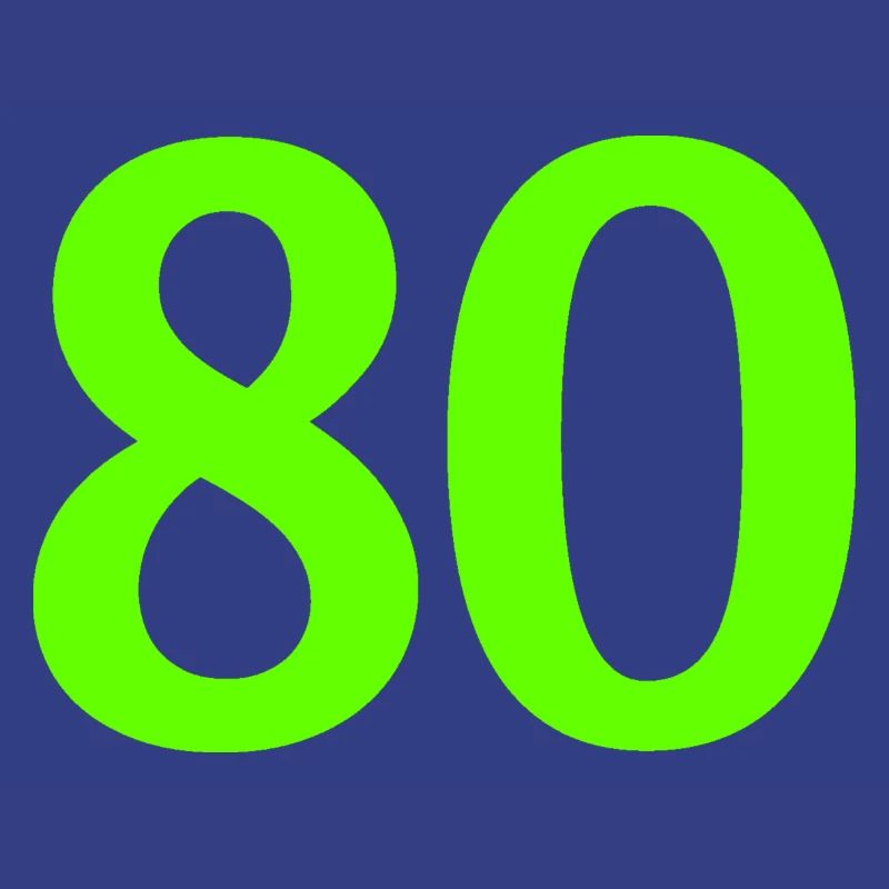 Number 80