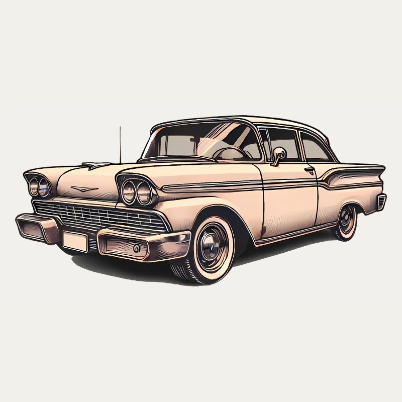 Oldtimer Oldtimer Illustration