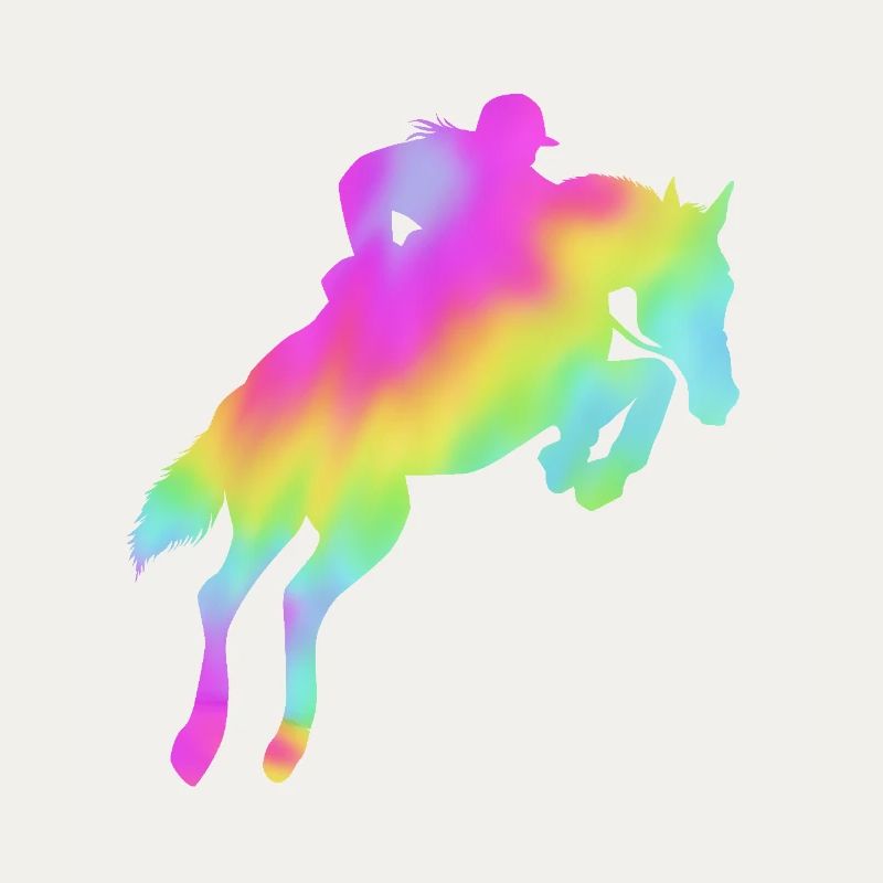 Springreiten Springpferd