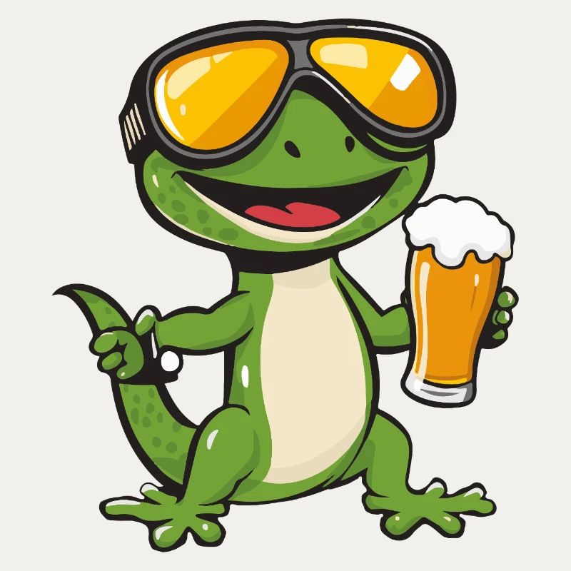 Echse Apres Ski Bier Comic