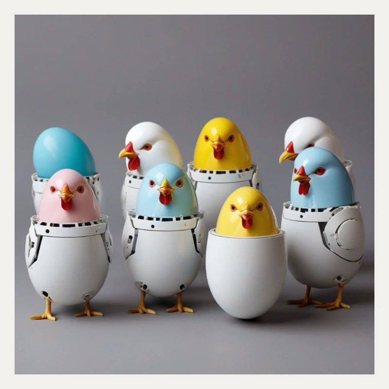 Egg Robot Chick