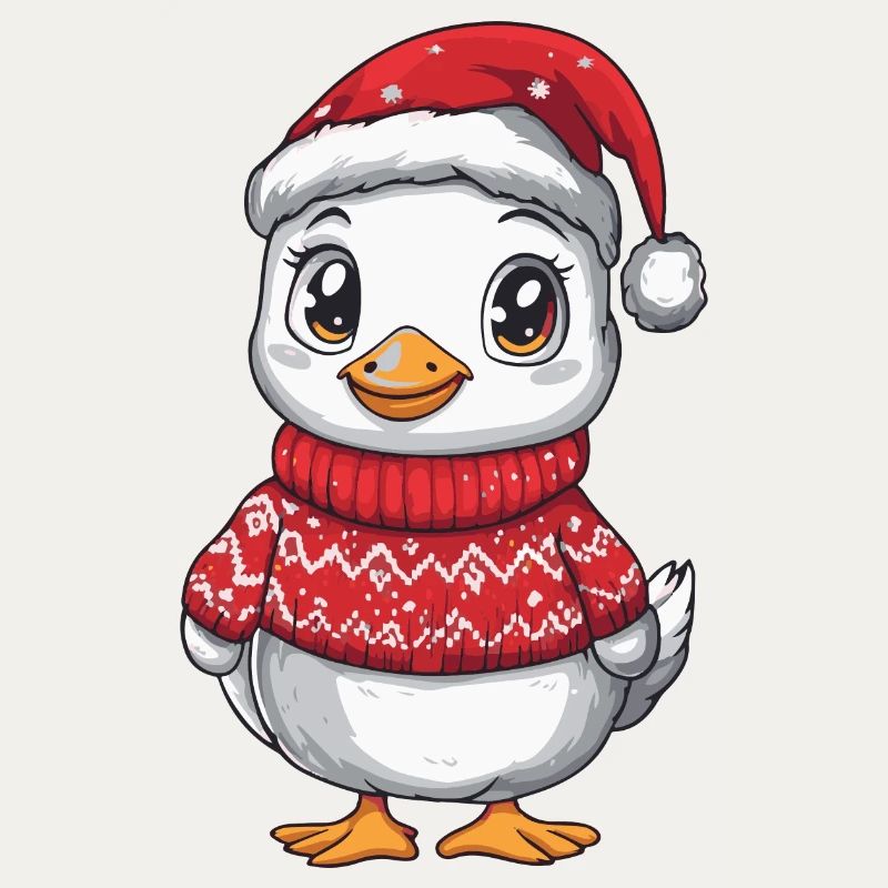 Gans Weihnachten Comic