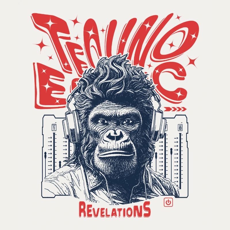 Revelations T-Shirt: Monkey sparks open-air techno