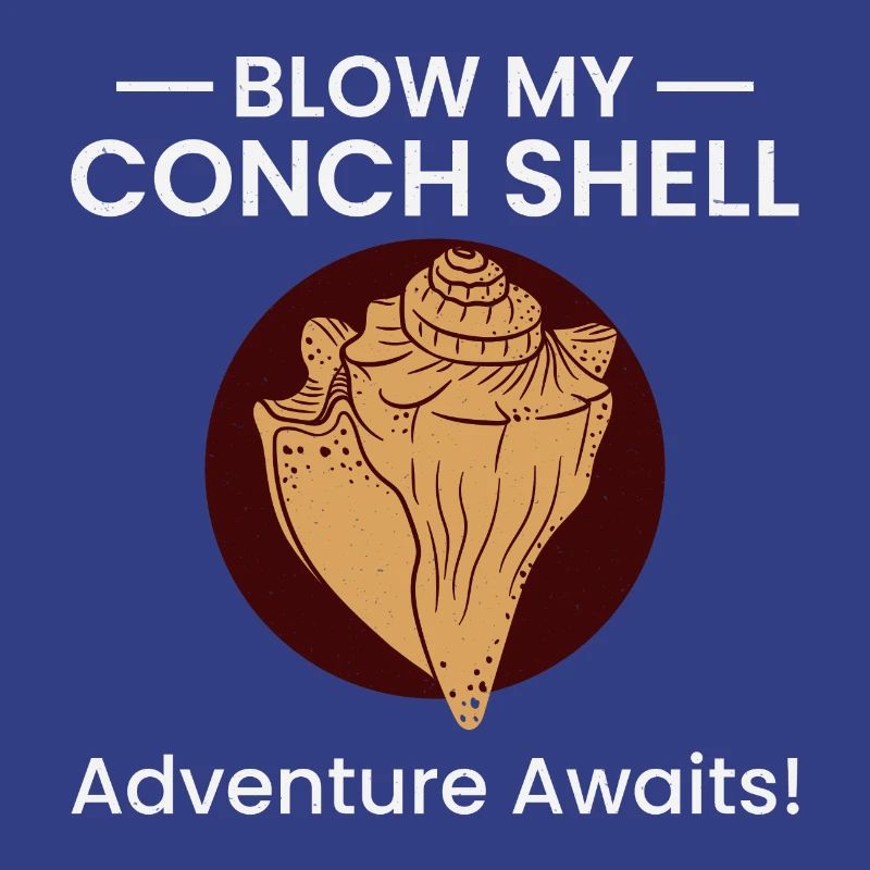 Conch Seashells Collector Beachcomber Sea Shell