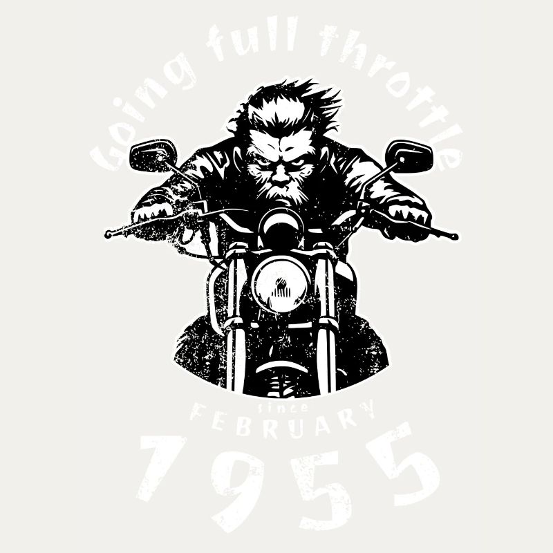 70. Geburtstag Going full throttle since 02/1955