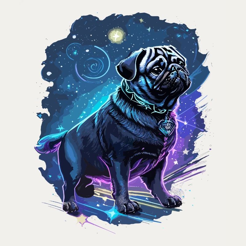 mythical pug dog