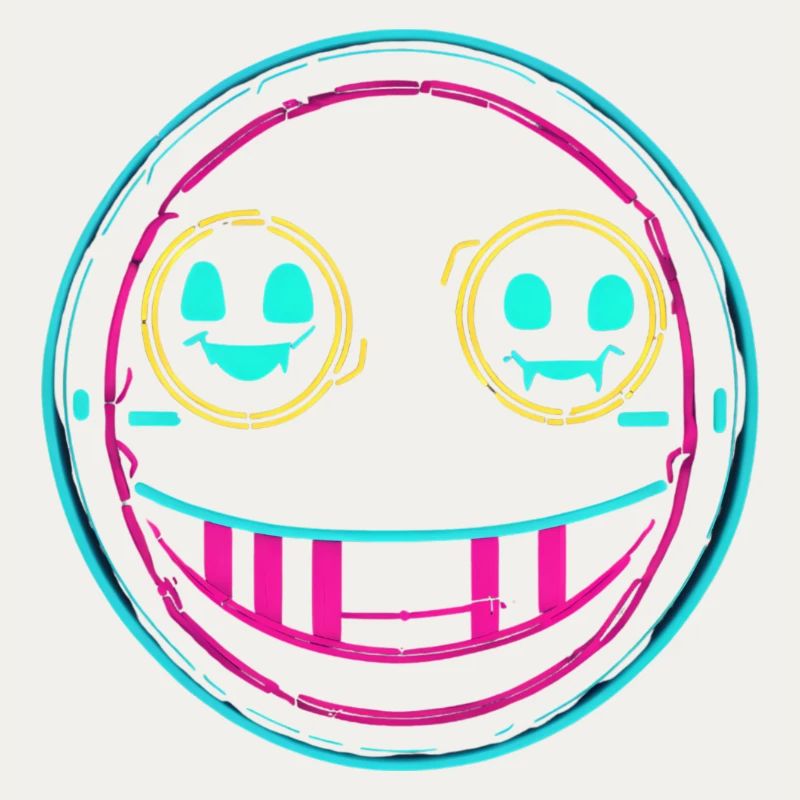 Neon smile