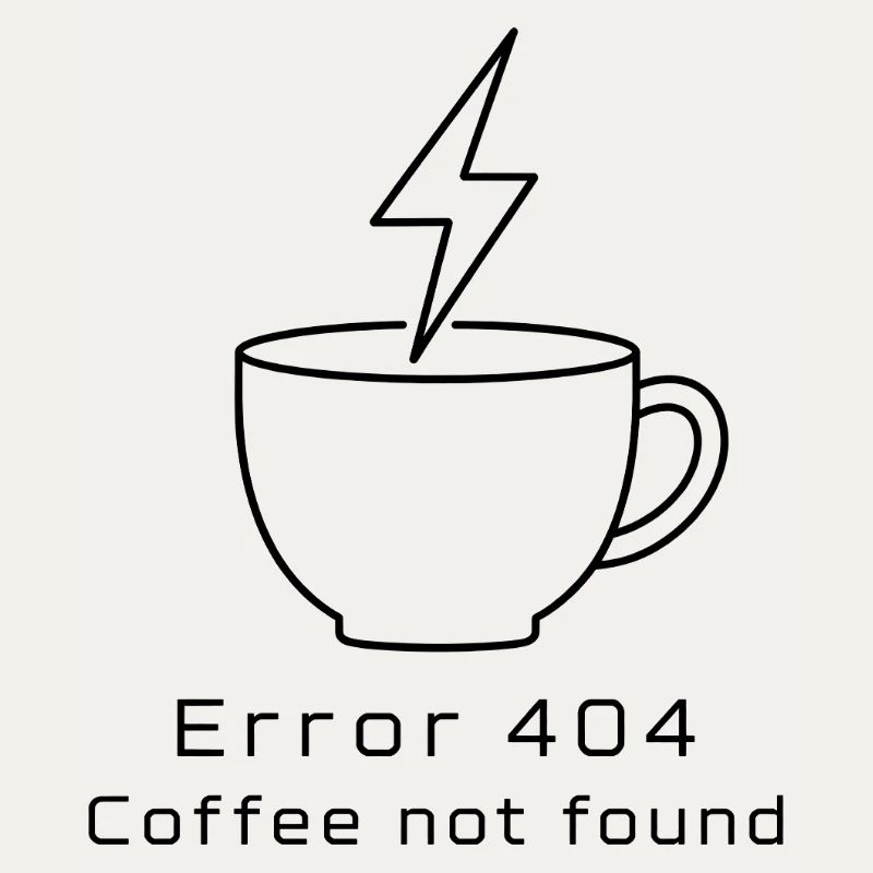Error 404: Coffee not found