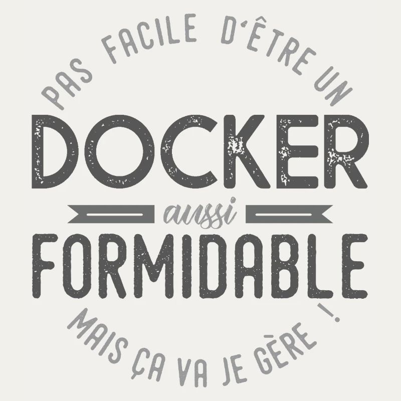 cadeau homme DOCKER formidable métier