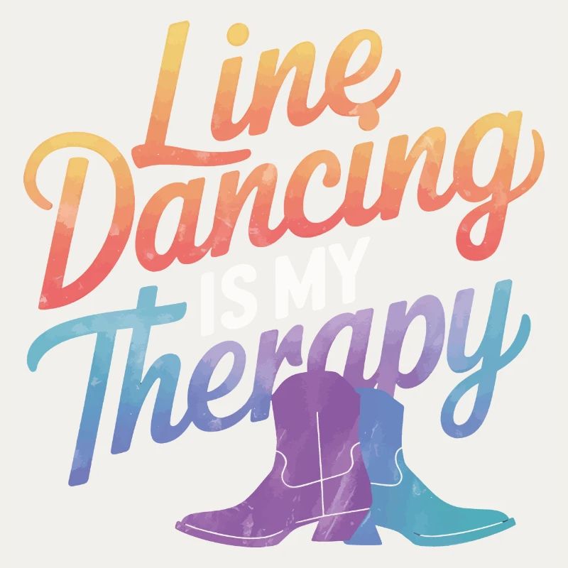 Line Dancing Dancing Dancers