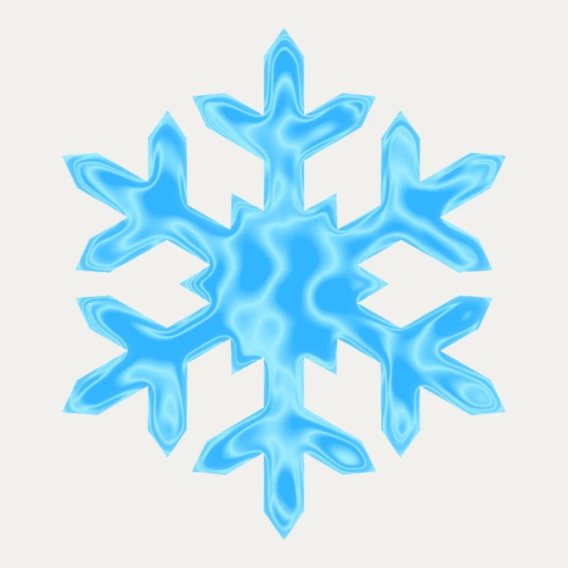 Snowflake with pattern - christmas