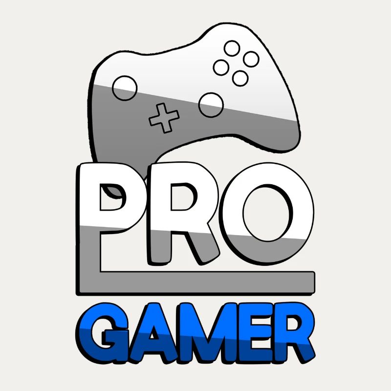 PRO GAMER (Blue) + Controller - Gaming