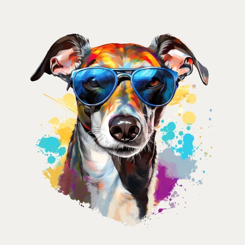 Wind chime with sunglasses