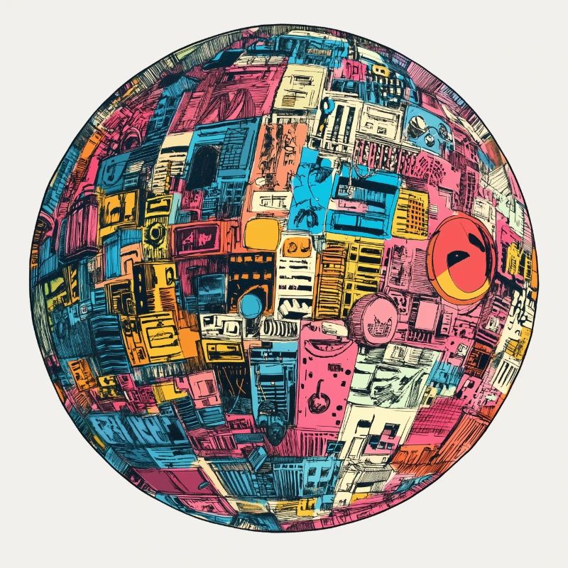 Sphère rétro-future : vision Technicolor !