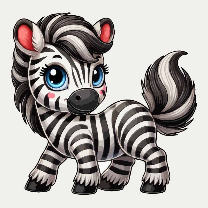 Zebra-Kind