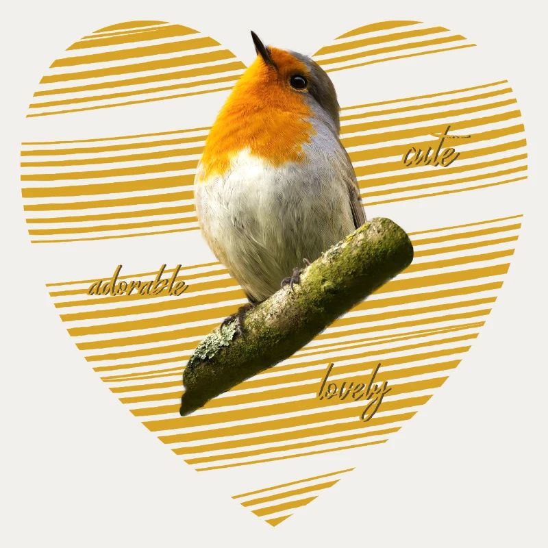 Rotkehlchen robin Erithacus rubecula