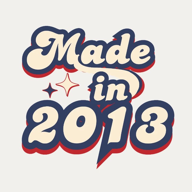 Made in 2013 retro