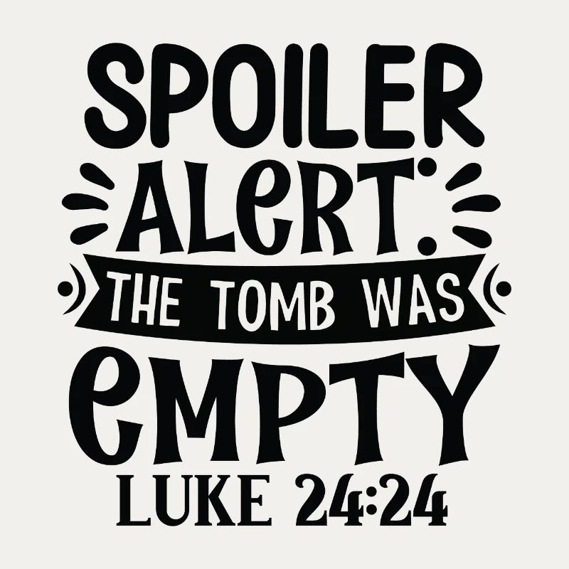 The tomb is empty