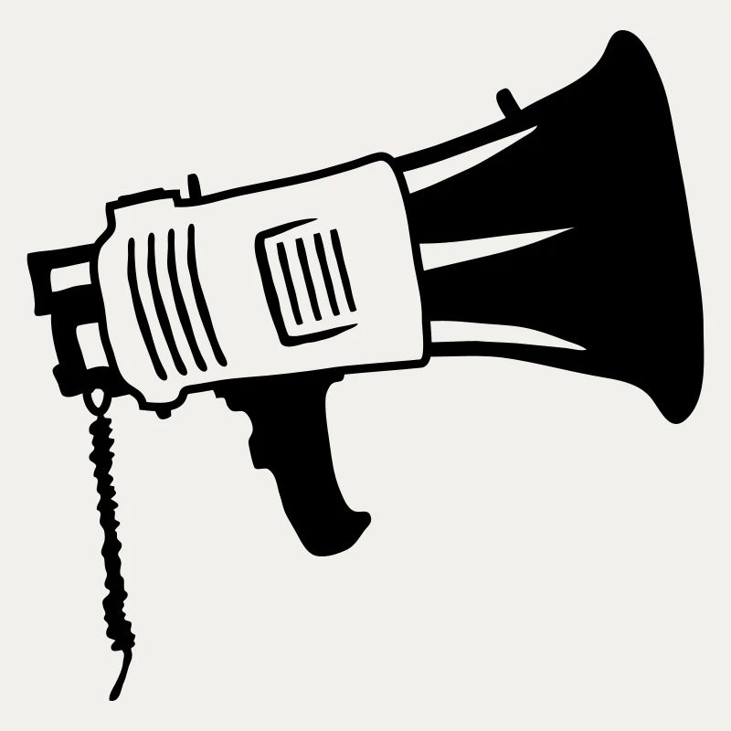 Megaphone Propaganda Symbol Speaker