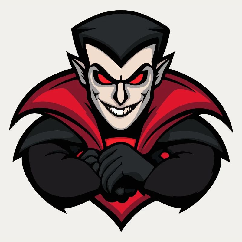 Vampir Halloween Comic