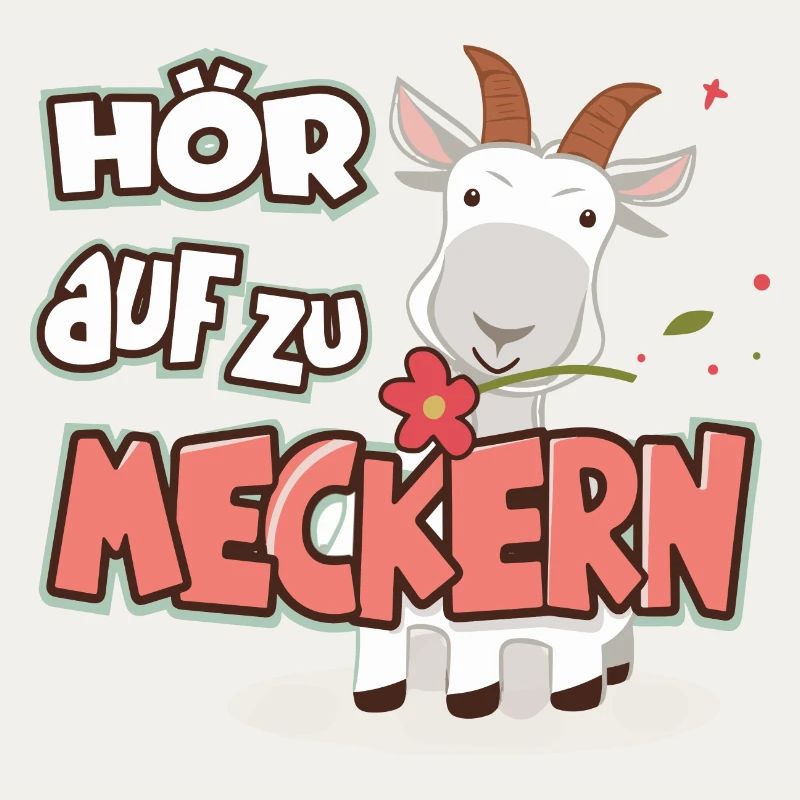 Hör auf zu meckern für eine Frau oder Mädchen