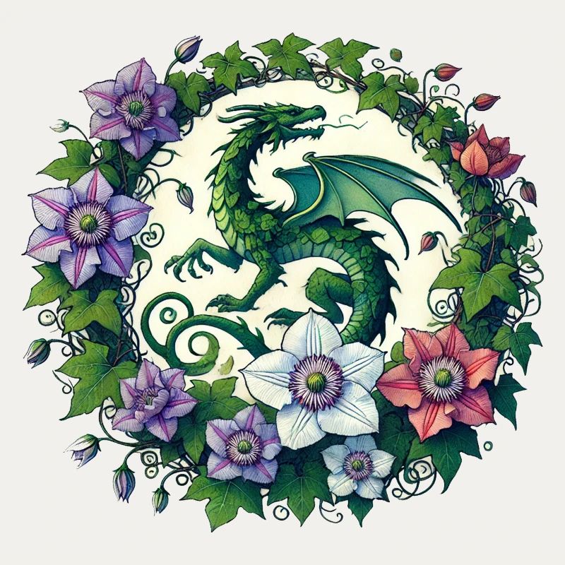 Clematis Drache