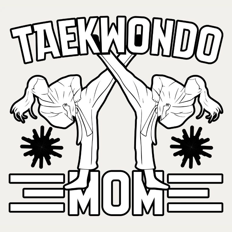 Taekwondo-Mutter
