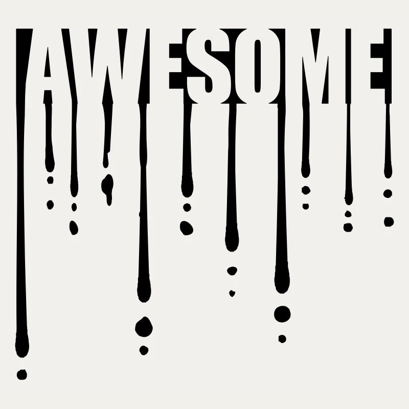 Laisse tomber des graffitis impressionnants