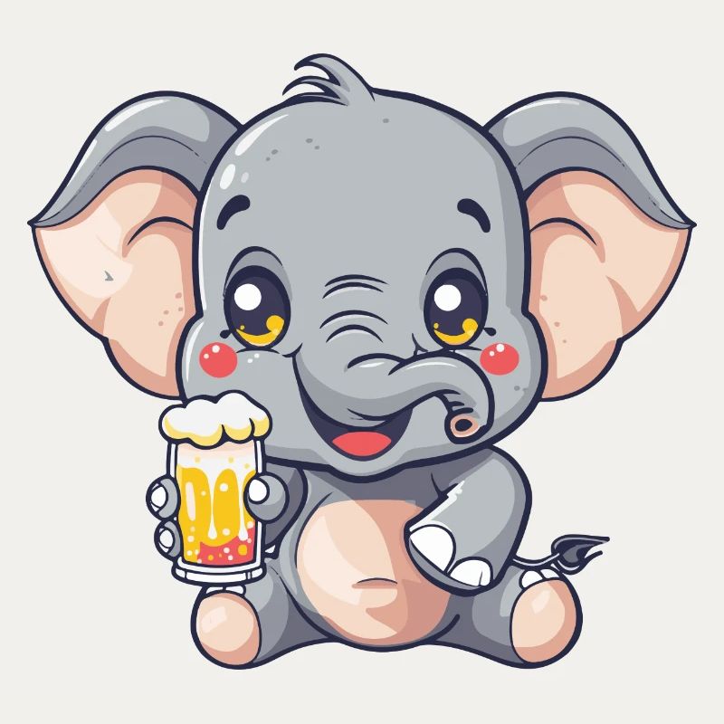 Elefant Bier Comic Party