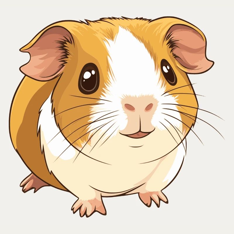 kleines süßes Meerschweinchen