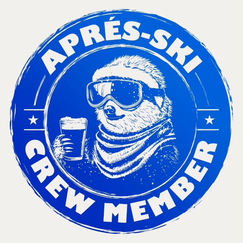Faultier Apres Ski Team Spruch