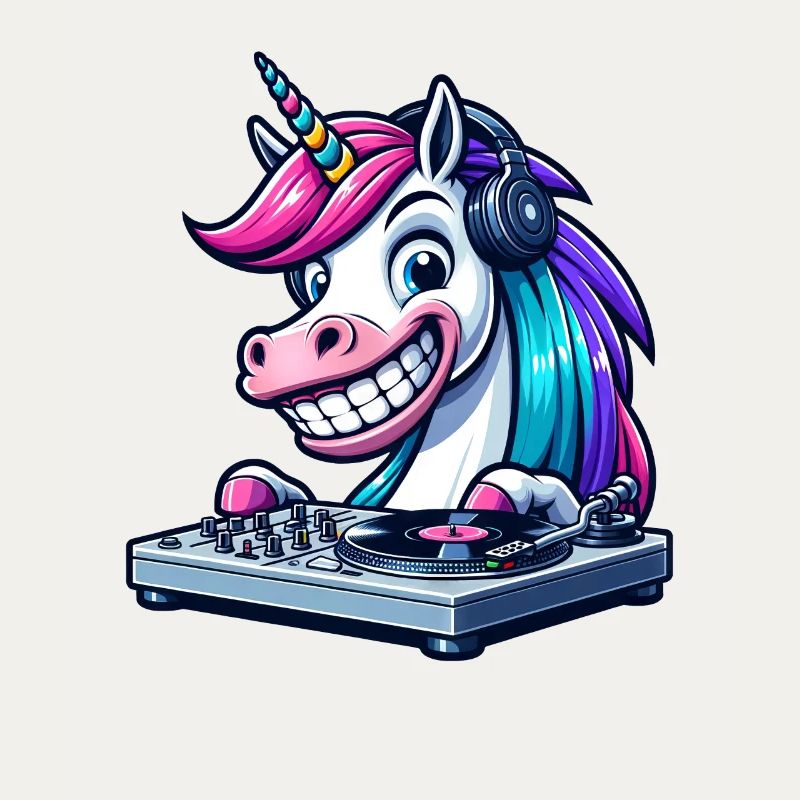 Pig DJ Disco Music Dancing Party Techno