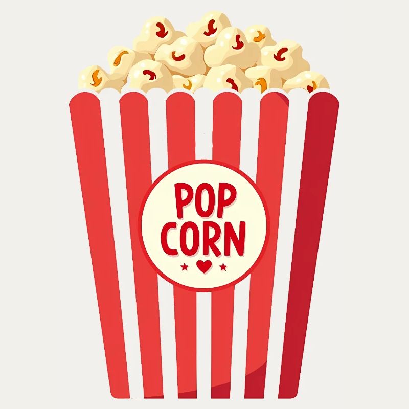 Costume de pop-corn Carnaval - Carnaval