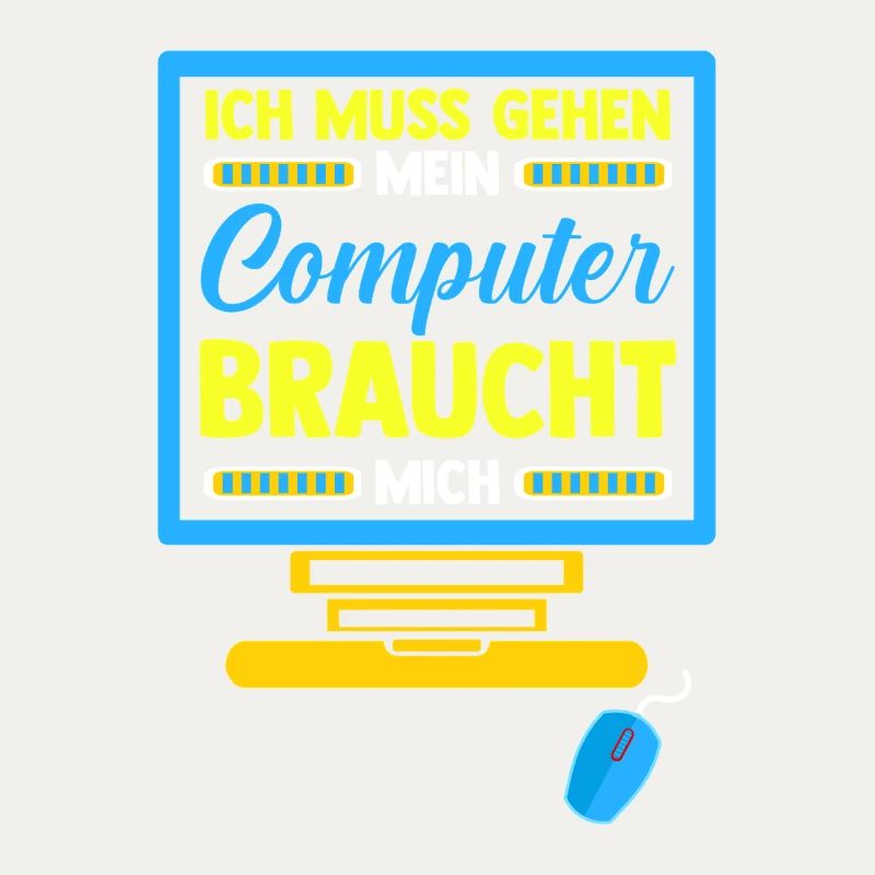 Computer Gamer Zocker Administrator Programmierer