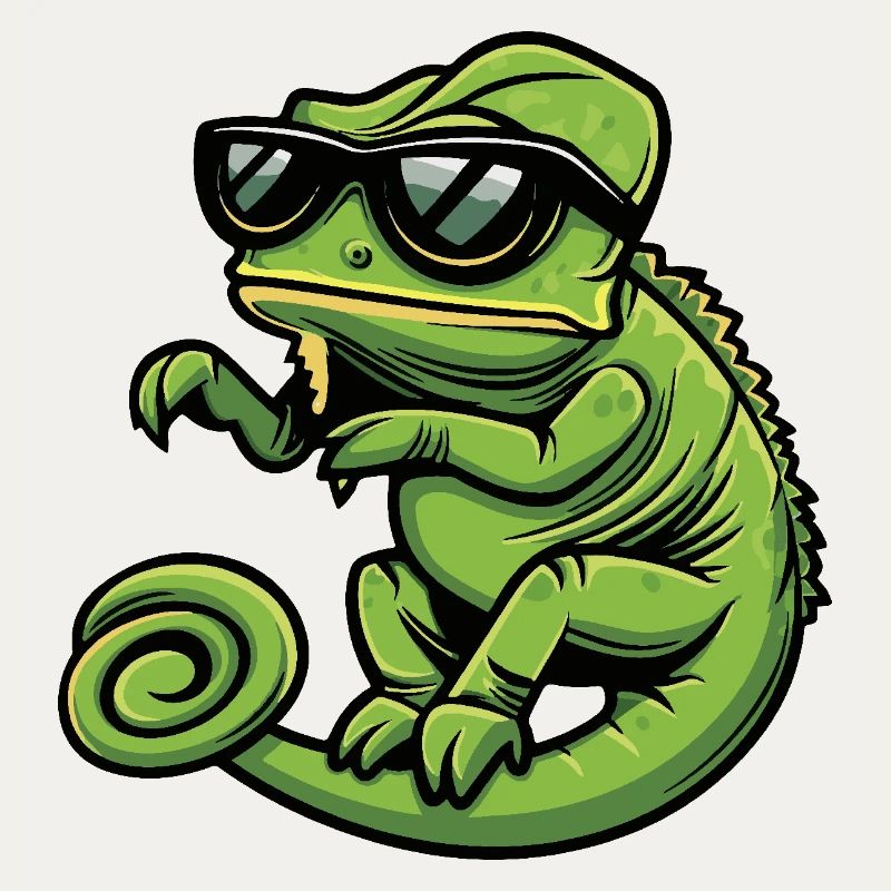 Chameleon Cool Comic