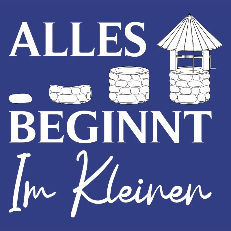 Construction de puits Tout commence dans le constructeur de petits puits