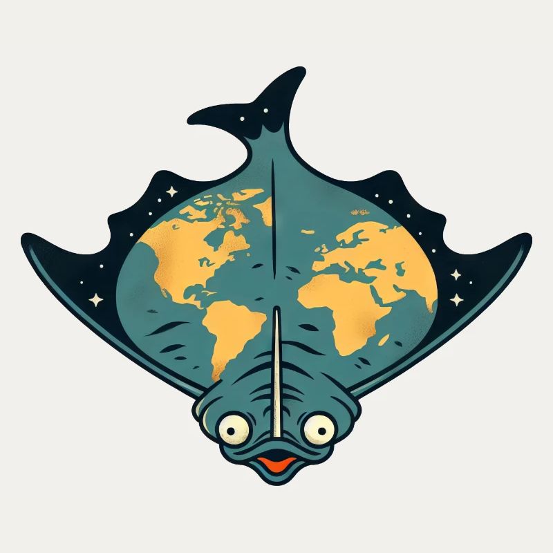Flet comme la terre plate drôle